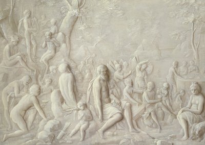 A Bacchanalian Scene by Hendrick Kellner